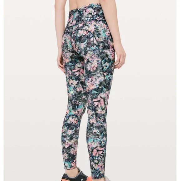 Lululemon Fast & Free 7/8 Tight II *Nulux 25" Dappled Daze Multi - Picture 6 of 6